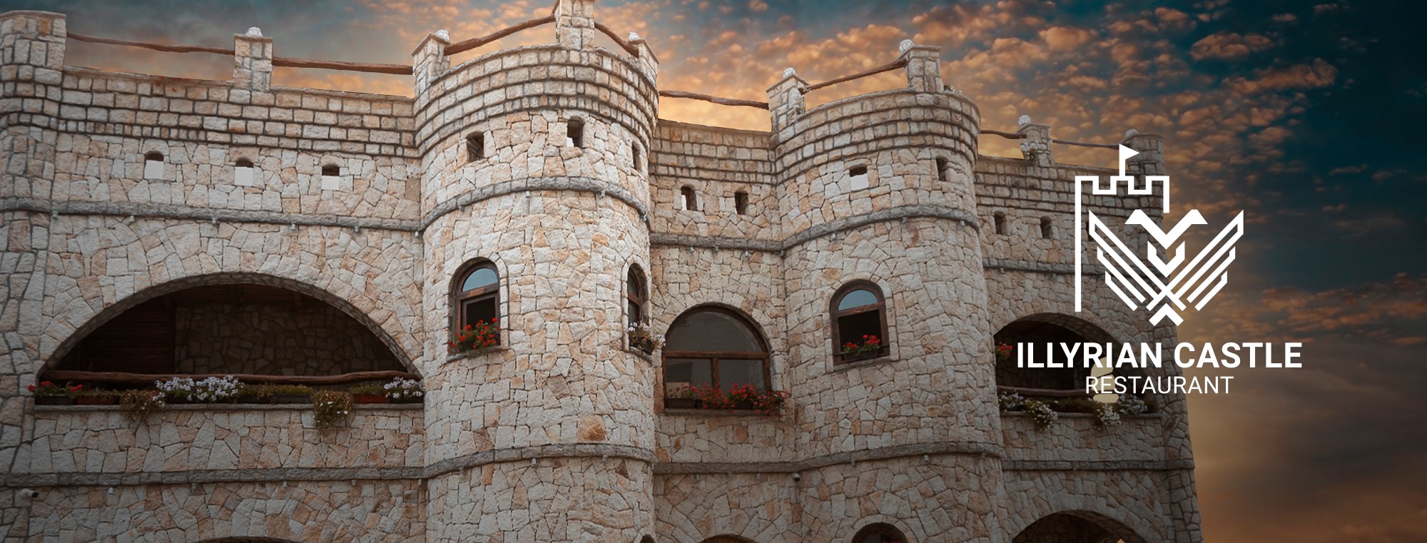Kështjella e Illyrian Castle Restaurant në Prishtinë